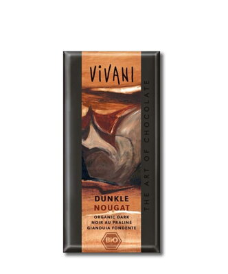Čokoláda Horká Nugát Bio Vivani 100 g
