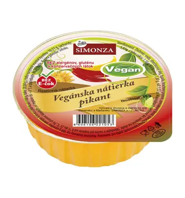 Nátierka Pikant Vegan Simonza 50 g
