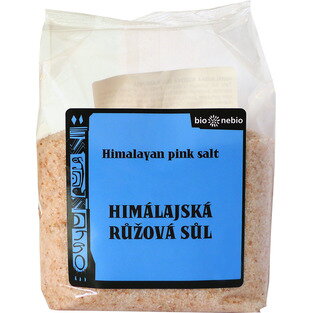 Himalájska Soľ Ružová Bionebio 500 g