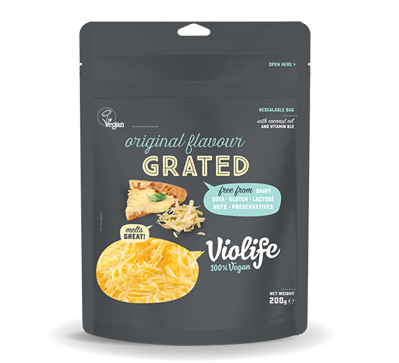 Vegan Syr Natur Strúhaný Violife 200 g