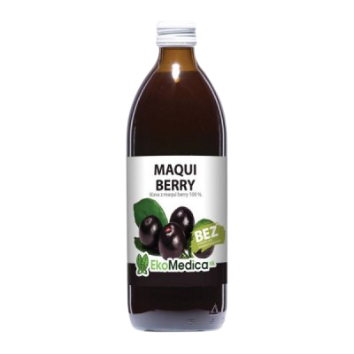 Šťava Maqui Berry 100 % EkoMedica 500 ml