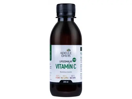 Lipozomálny Vitamin C Čistý Adelle Davis 200 ml 