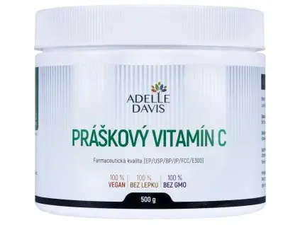 Vitamín C Práškový Adelle Davis 500 g