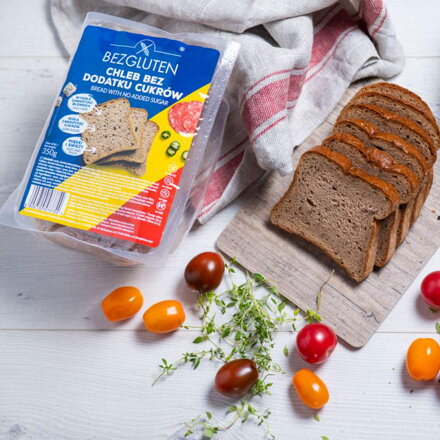 Chlieb Bez Cukru Viaczrnný Bezgluten350 g