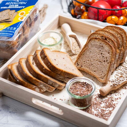Chlieb Bez Cukru Viaczrný Bezgluten 350 g