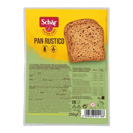 Chlieb Pan Rustico Bezlepku Schär 240 g