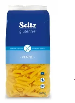 Cestoviny Penne Bezlepku Seitz 500 g