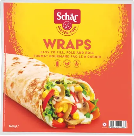 Wraps Tortilla Bez Lepku Schär160 g 