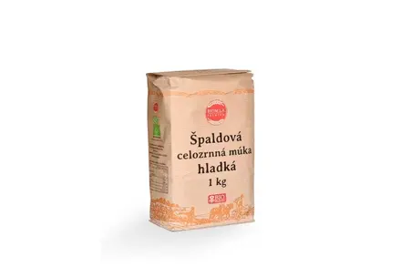 Múka Špaldová Celozrnná Hladká Bio Biomila 1000 g 