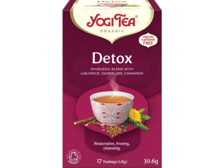 Yogi Tea Detox Čistiaci Bio 17 x 1,8 g 30,6 g 
