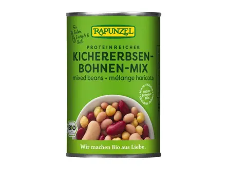 Fazuľa Miešaná Nálev Bio Rapunzel 400 g 