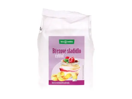 Xylitol Brezové Sladidlo BioNebio 500 g