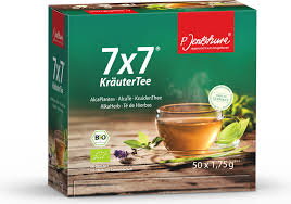 Kräuter Tee Bio 7 x 7 bylinná zmes Jentschura 50 x 1,75 g