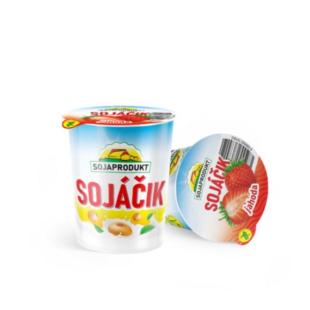Sojáčik Jahoda Sojaprodukt 125 g
