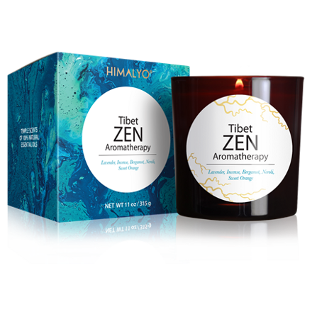 Tibet Zen Aromatherapy Candle Himalyo 315 g