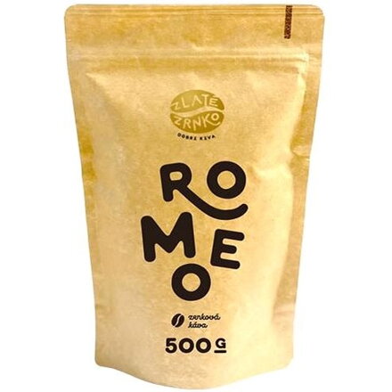 Káva Romeo Zrnková Zlté Zrnko 200 g
