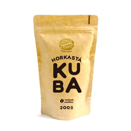 Káva Cuba Zrnková Zlaté Zrnko 500g