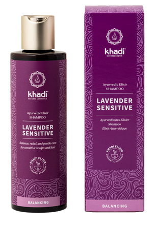 Šampón Elixír Levanduľa Sensitiv Khadi 200 ml