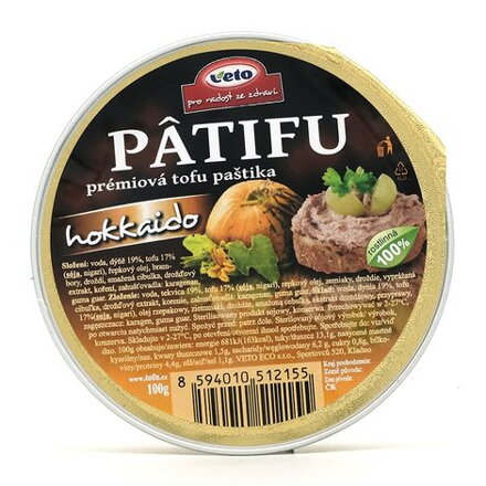 Patifu Nátierka Hokkaido Vegan Veto 100 g