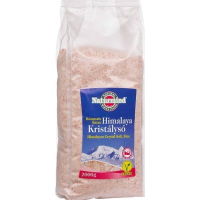 Soľ Himlájska Jemná Ružová Naturmind 500 g