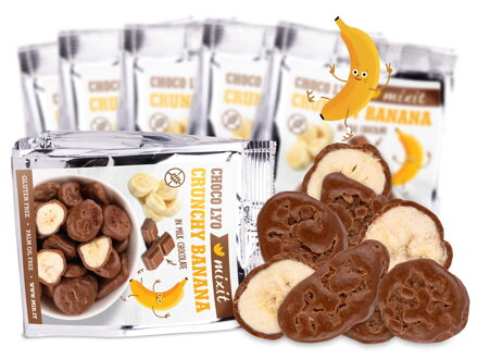 Chrumkavé Banániky Čoko Do Vrecka Mixit 70 g