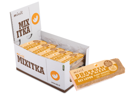 Tyčinka Slaný Karamel Bezlepku Mixit 50 g
