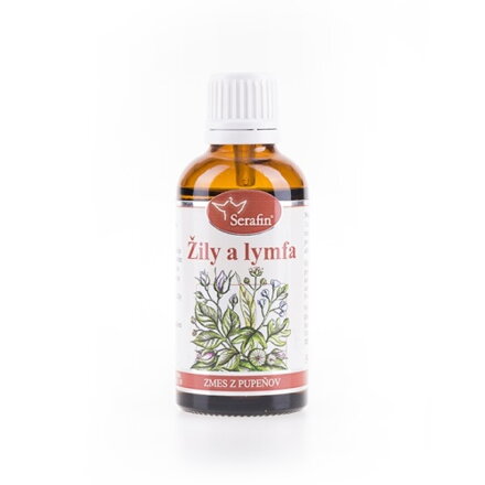 Žily Lymfa Zmes Pupeňov Serafin 50 ml