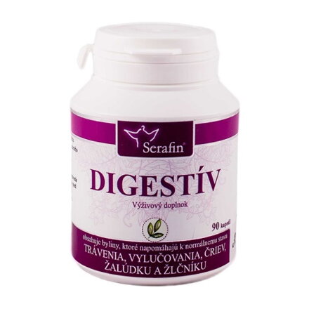 Digestiv Távenie Reflux Serafin 90 kps