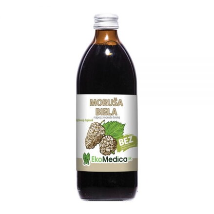 Nápoj Moruša Biela EkoMedica 500 ml