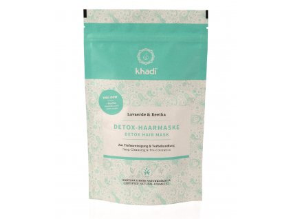 Maska Vlasová Detox Rhassoul Reetha Khadi 150 g