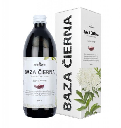 Šťava Baza Čierna Nef de Santé 500 ml