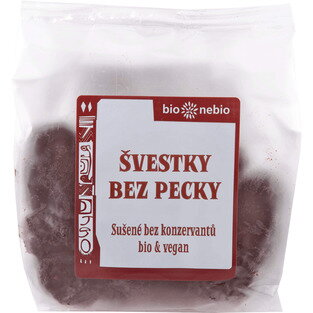 Slivky Sušené Bez Kôstok Bionebio 150 g