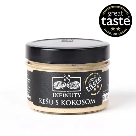 Nátierka Kešu Maslo Kokos InfiNuty 200 g