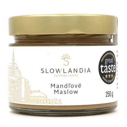Mandľové Maslow Slowlandia 250 g