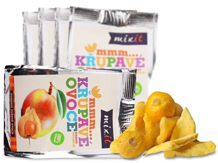 Chrumkavé Ovocie Mango Physalis Mixit 19 g 