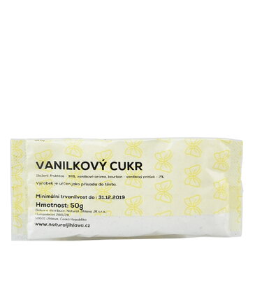 Cukor Vanilkový Light Natural Jihlava 50 g