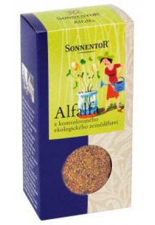 Alfalfa Lucerna Nakličovanie Bio Sonentor120 g