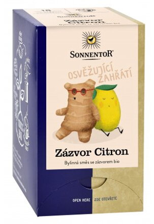 Zázvor Citrón Bio Sonnentor 30 g
