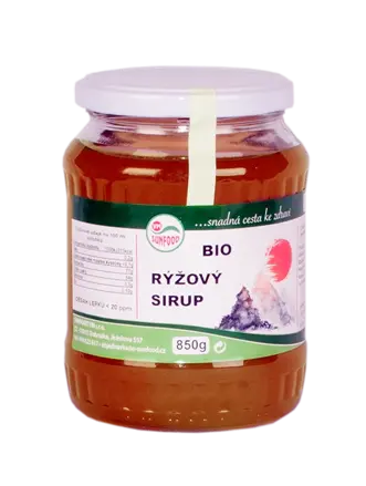 Sirup Ryžový Bio Sunfood 850 g