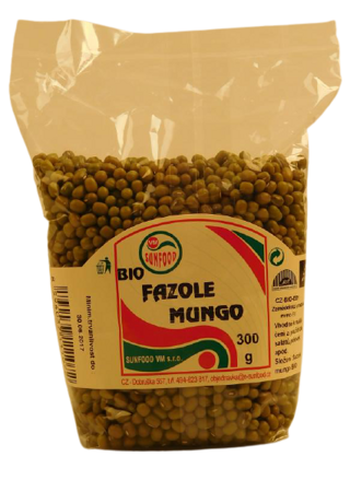 Mungo Fazuľa Bio Sunfood 300 g