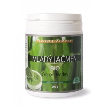 Jačmeň Mladý Bio Nástroje Zdravia 200 g