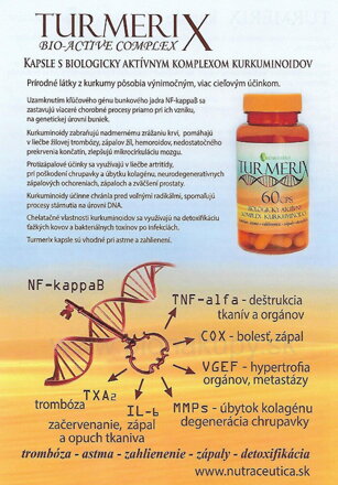 Turmerix Kurkuma Nutraceutica 60 kps