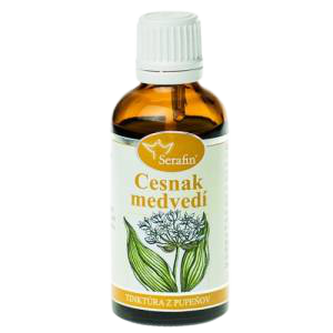 Cesnak medvedí tinktúra pupene Serafin 50 ml