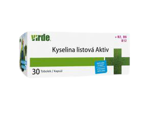 Kyselina Listová Aktív Virde 30 tbl