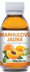 Olej Marhuľové Jadra 100% EkoMedica 100 ml