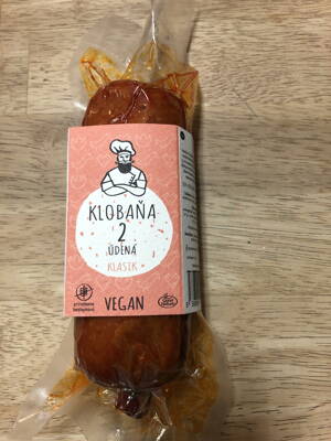 Vegan Klobaňa Údená Klasik Bezlepku GN 250 g