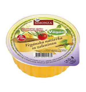 Nátierka So Zeleninou Vegan Simonza 50 g