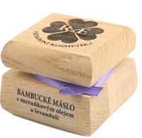 Bambucké Maslo Marhuľa Levandula drevo RaE 30 ml 