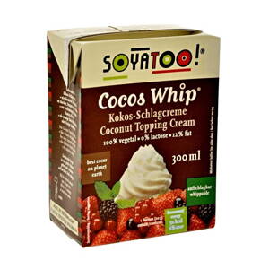 Smotana Kokos Šľahanie Vegan Soyatoo 300 ml