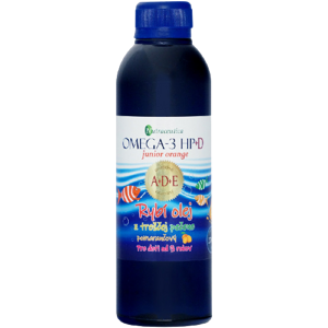 Olej Treščia Pečeň Omega 3 HP Junior Orange270 ml 